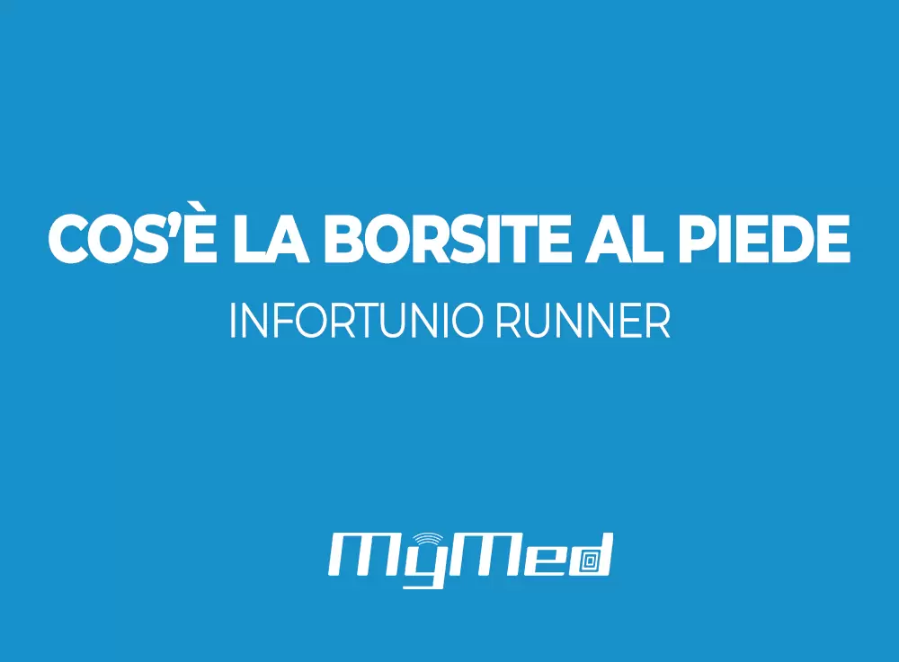 borsite piede infortunio runner
