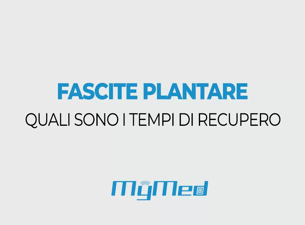 fascite plantare tempi recupero