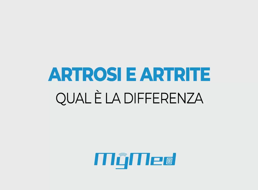 differenza artrosi artrite