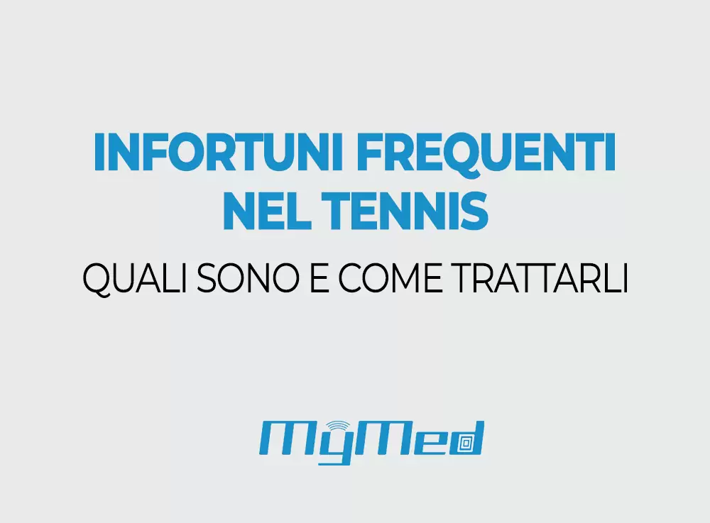 Infortuni più frequenti nel tennis